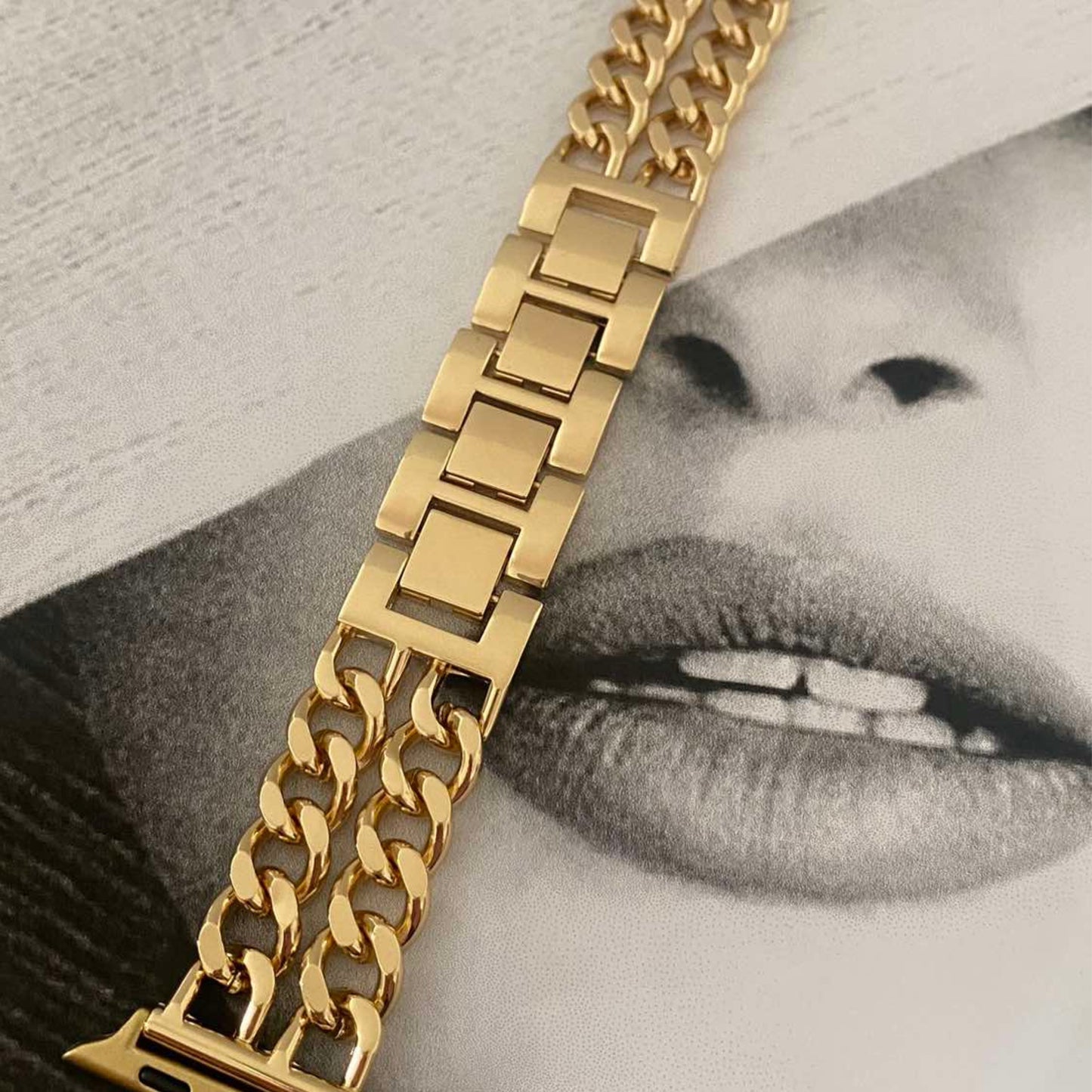 Bracelete Atena em aço