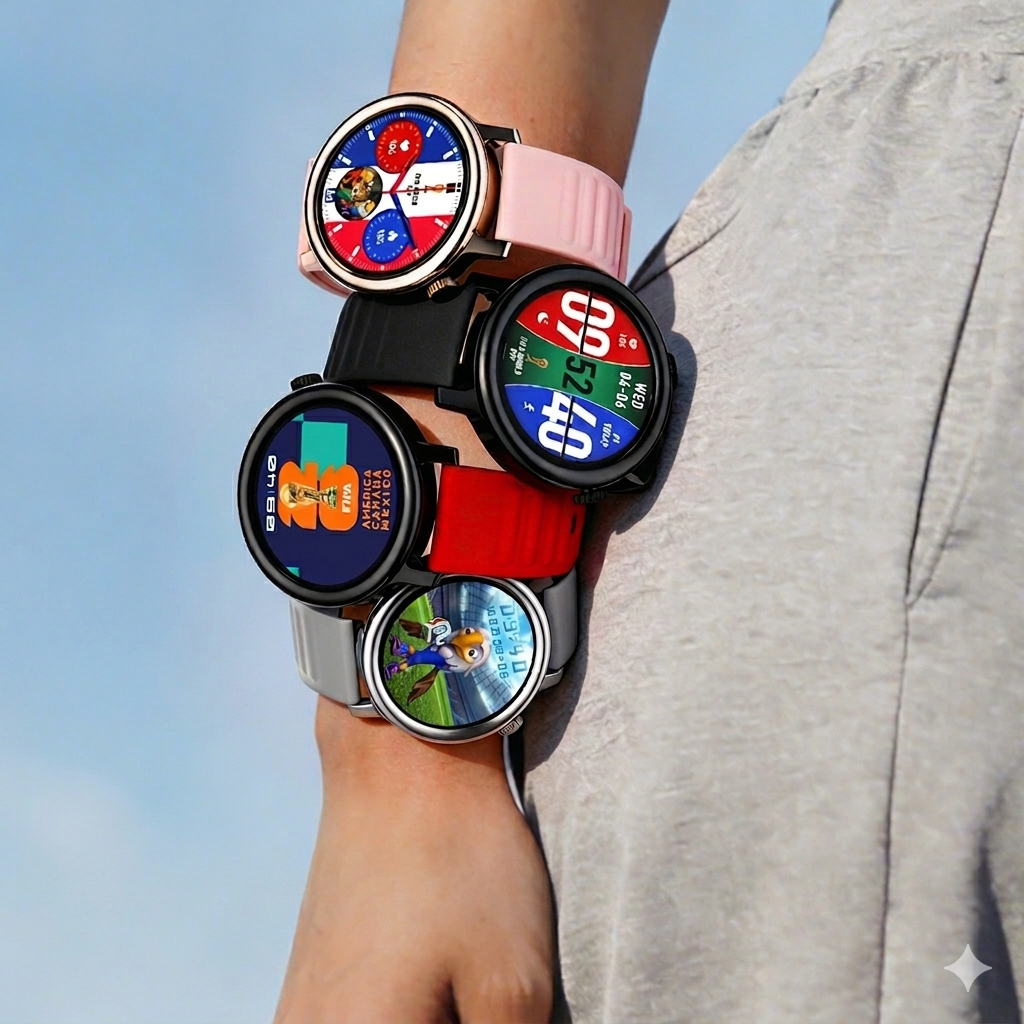 Smartwatch Round Pro FIFA Edition - Novo