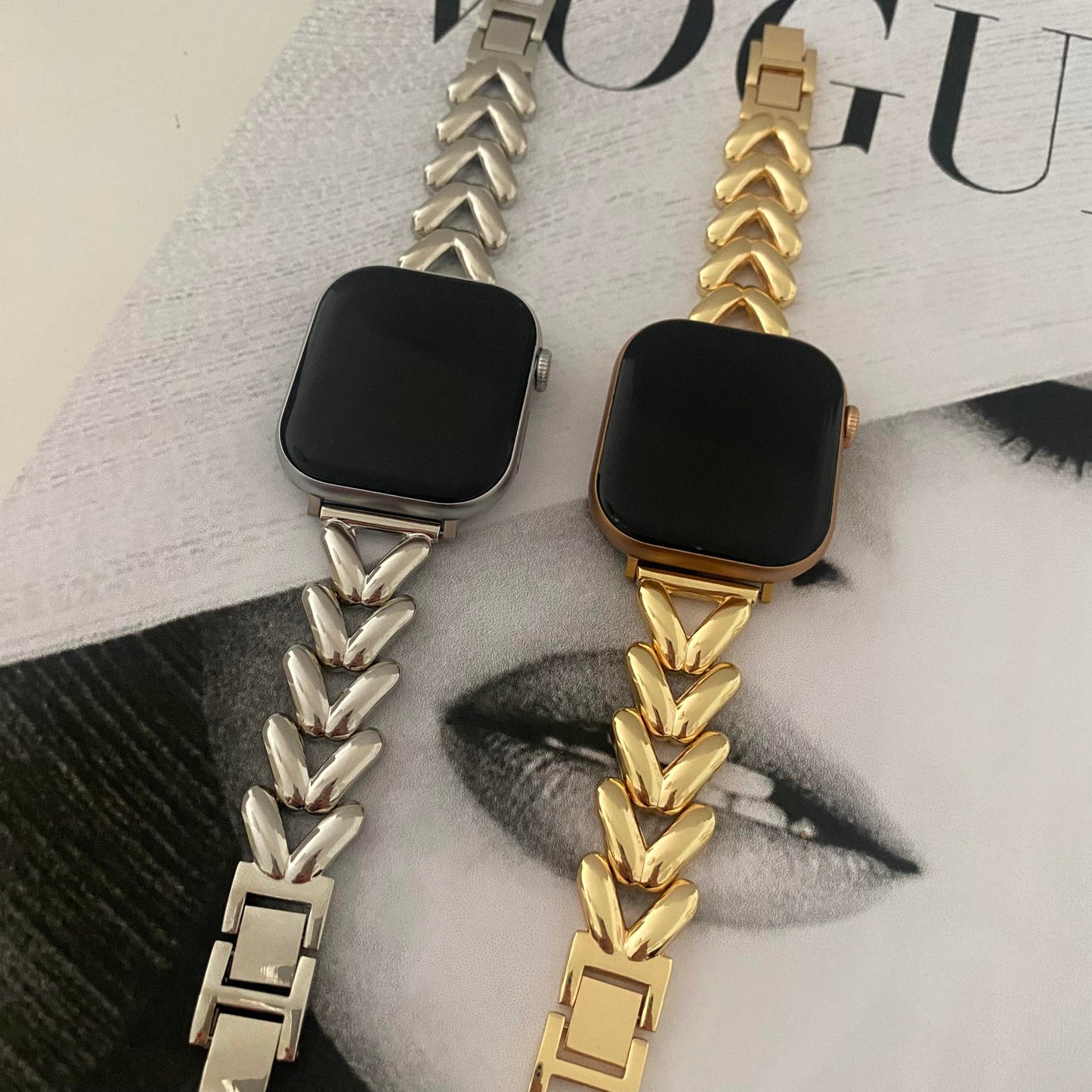 Bracelete Amora em aço
